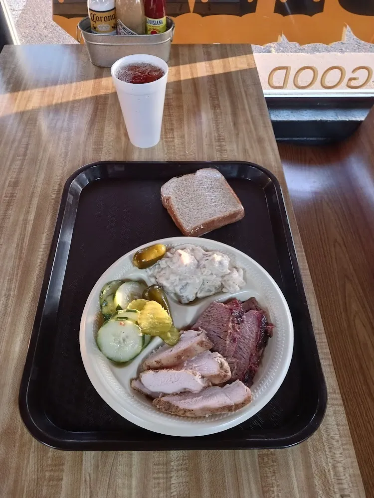 BBQ Brisket Pullet Pork Y Pure De Papa